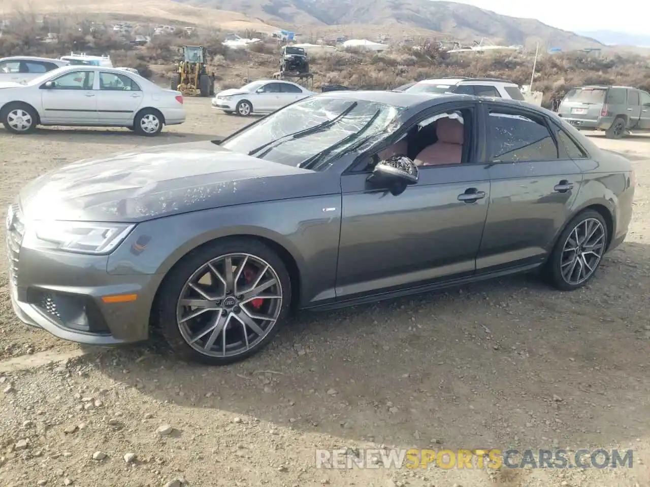 1 Photograph of a damaged car WAUENAF47KA020425 AUDI A4 2019