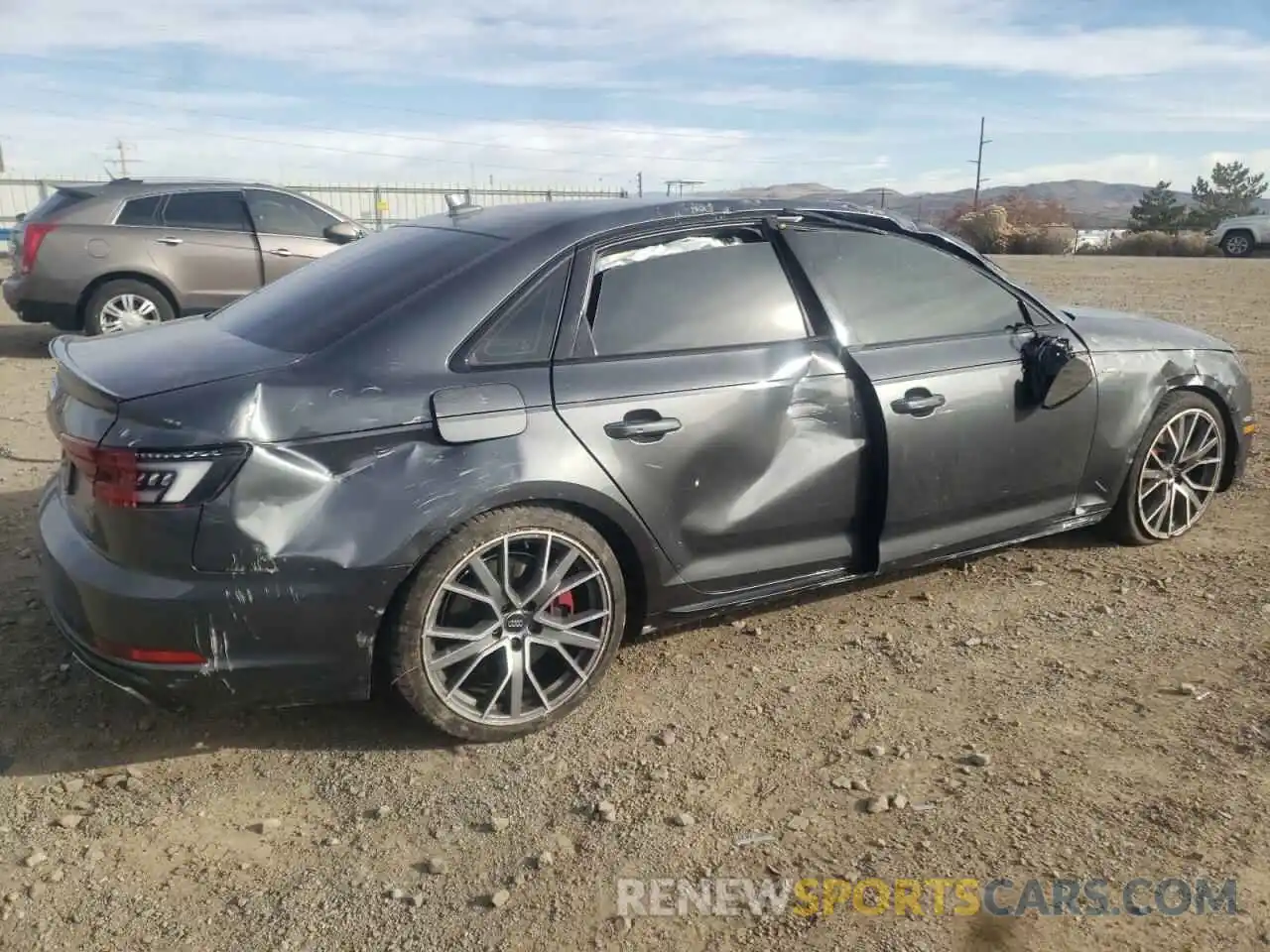 3 Photograph of a damaged car WAUENAF47KA020425 AUDI A4 2019