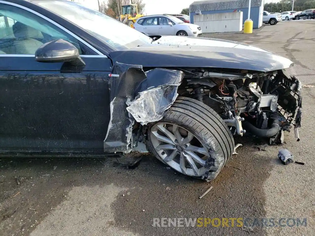 9 Photograph of a damaged car WAUENAF47KA028413 AUDI A4 2019