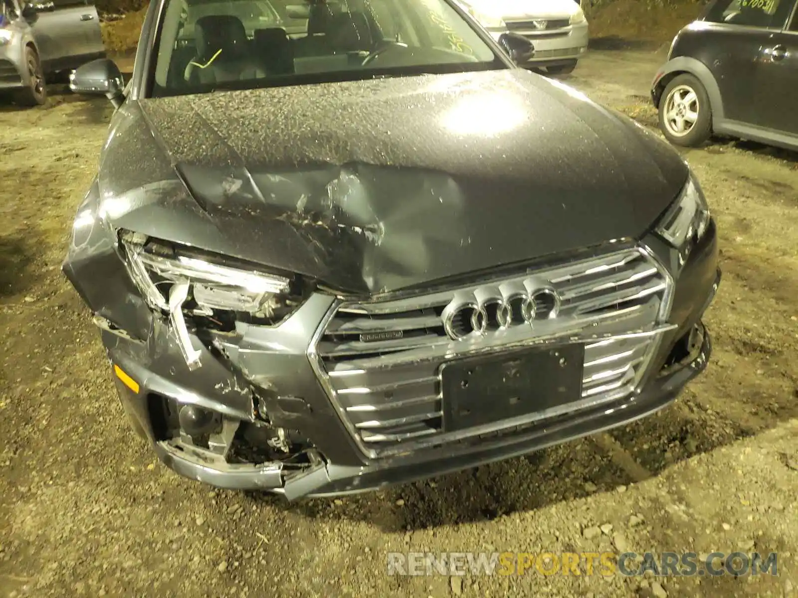 9 Photograph of a damaged car WAUENAF47KA034163 AUDI A4 2019