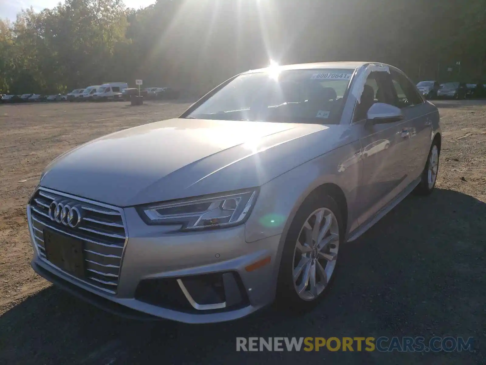 2 Photograph of a damaged car WAUENAF47KA043171 AUDI A4 2019