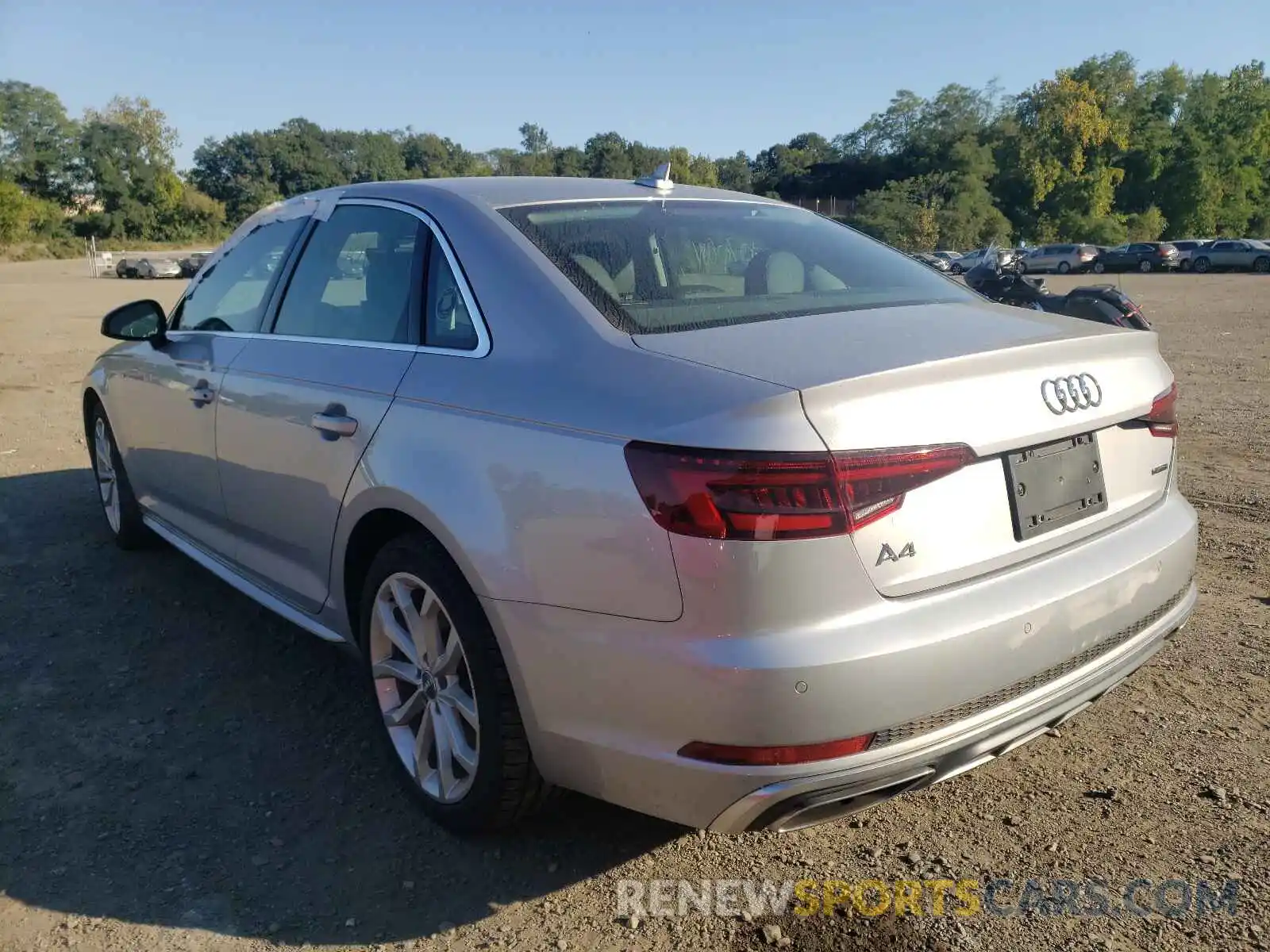 3 Photograph of a damaged car WAUENAF47KA043171 AUDI A4 2019