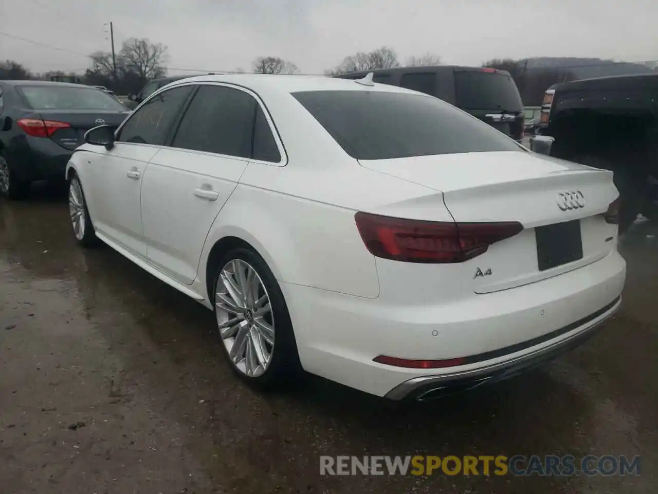 3 Фотография поврежденного автомобиля WAUENAF47KA066403 AUDI A4 2019