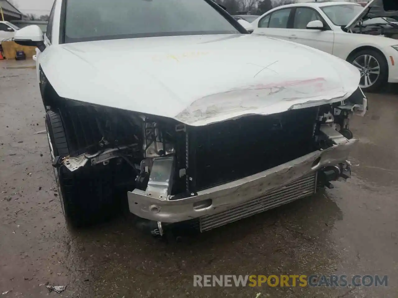 9 Photograph of a damaged car WAUENAF47KA066403 AUDI A4 2019