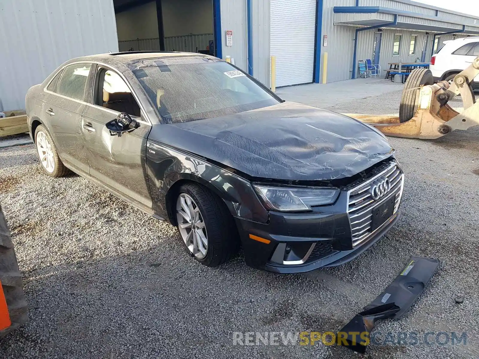 1 Photograph of a damaged car WAUENAF47KA117169 AUDI A4 2019