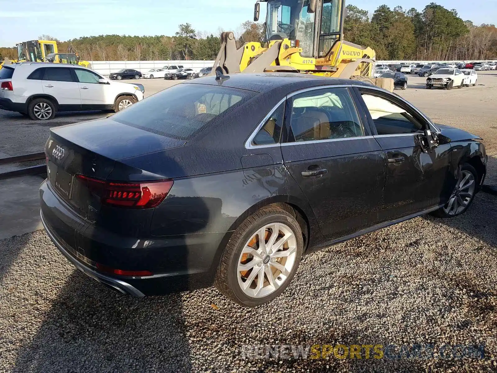 4 Photograph of a damaged car WAUENAF47KA117169 AUDI A4 2019