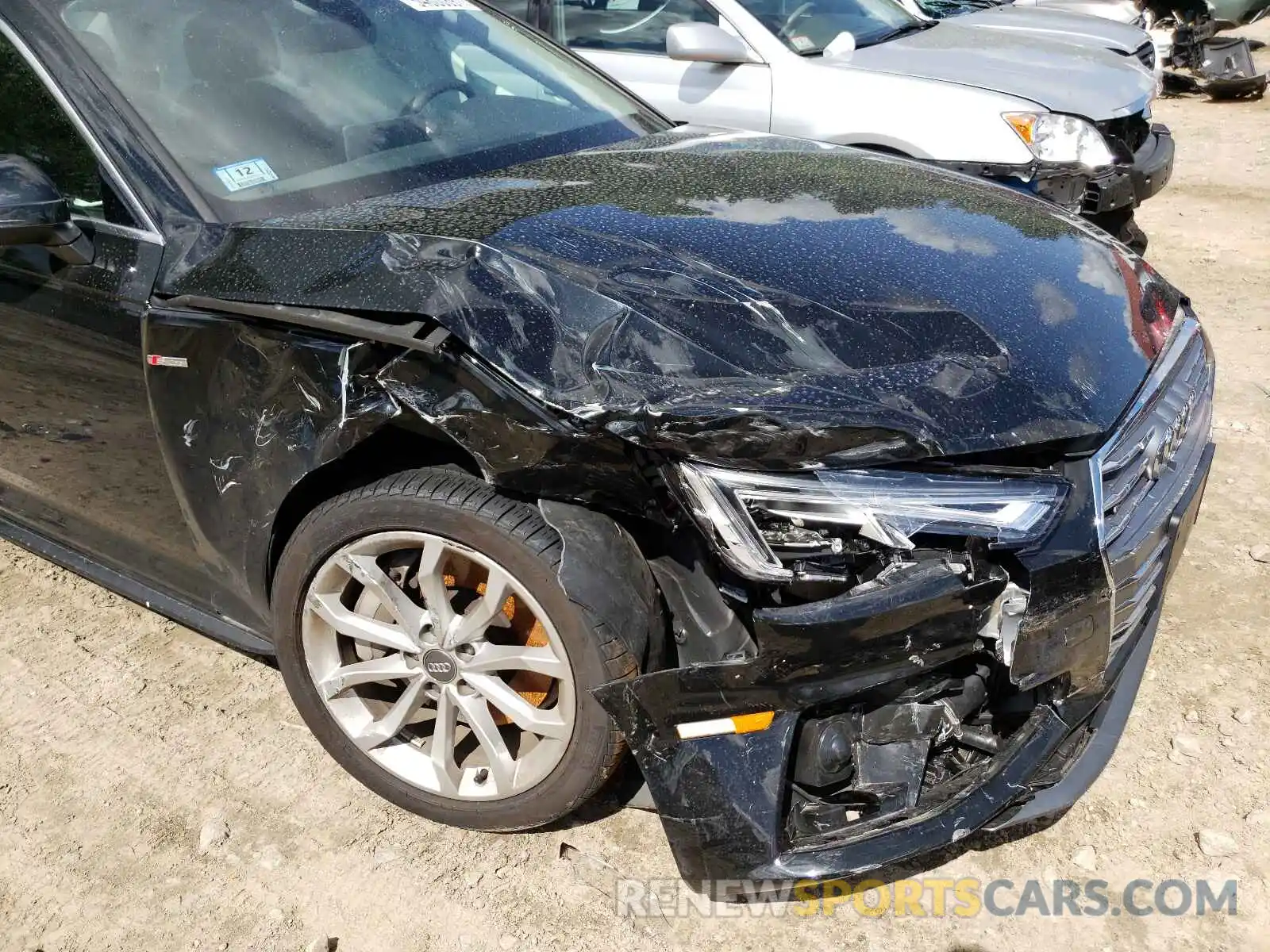 9 Photograph of a damaged car WAUENAF47KN014939 AUDI A4 2019