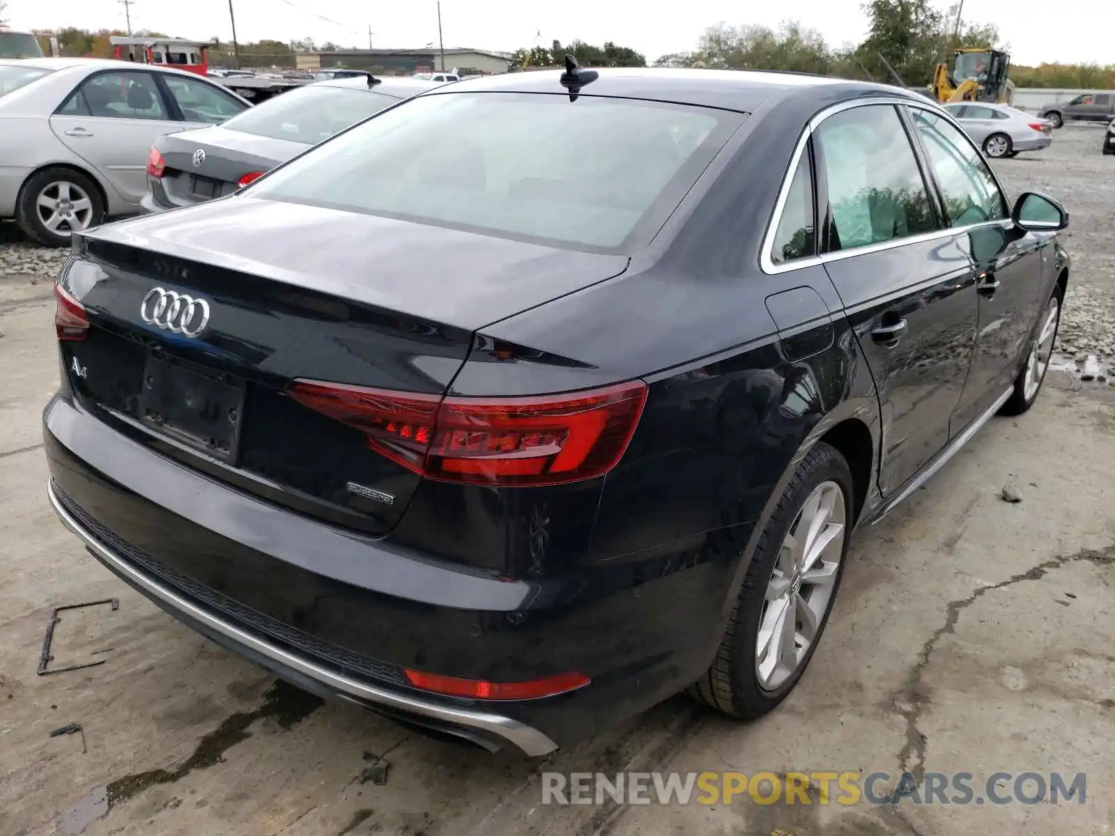 4 Фотография поврежденного автомобиля WAUENAF47KN017971 AUDI A4 2019