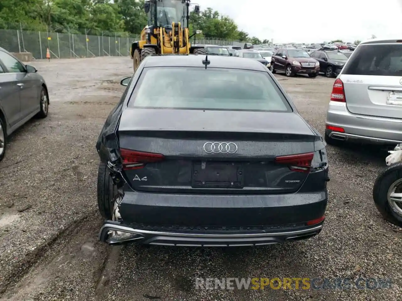 9 Фотография поврежденного автомобиля WAUENAF48KA016321 AUDI A4 2019