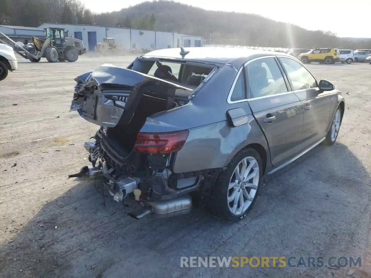 4 Photograph of a damaged car WAUENAF48KA039534 AUDI A4 2019