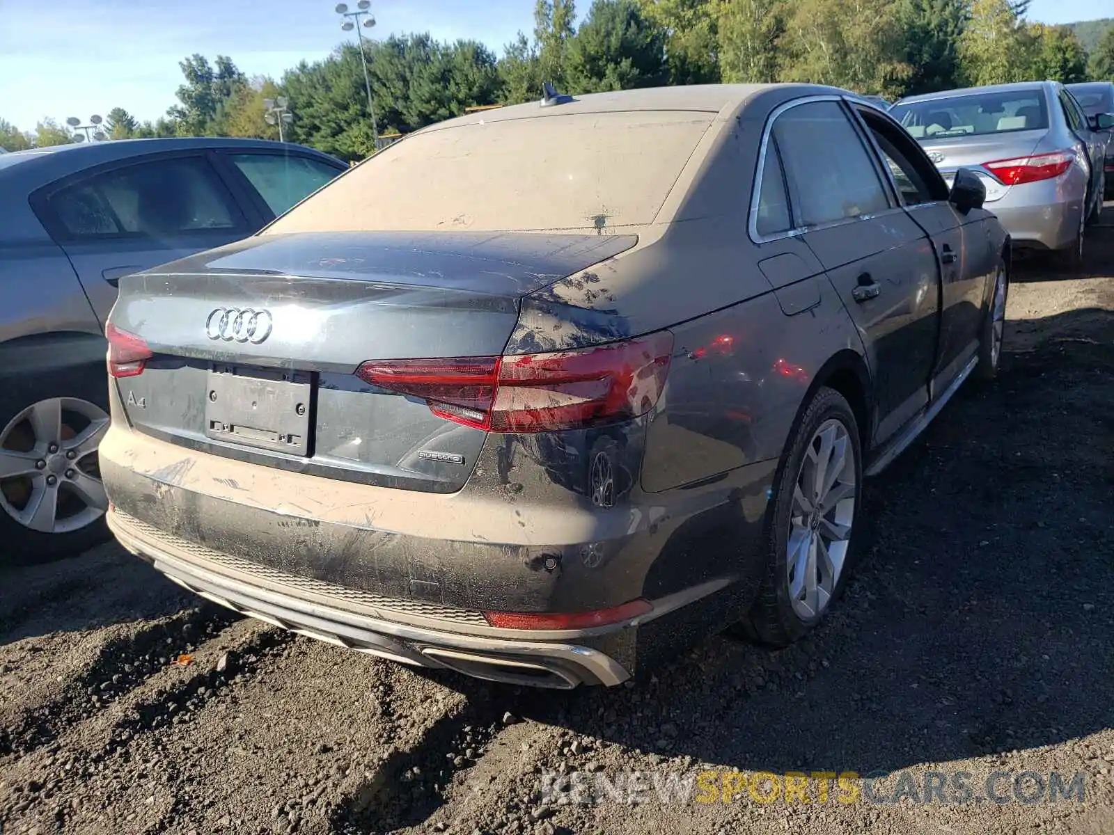 4 Photograph of a damaged car WAUENAF48KN016151 AUDI A4 2019