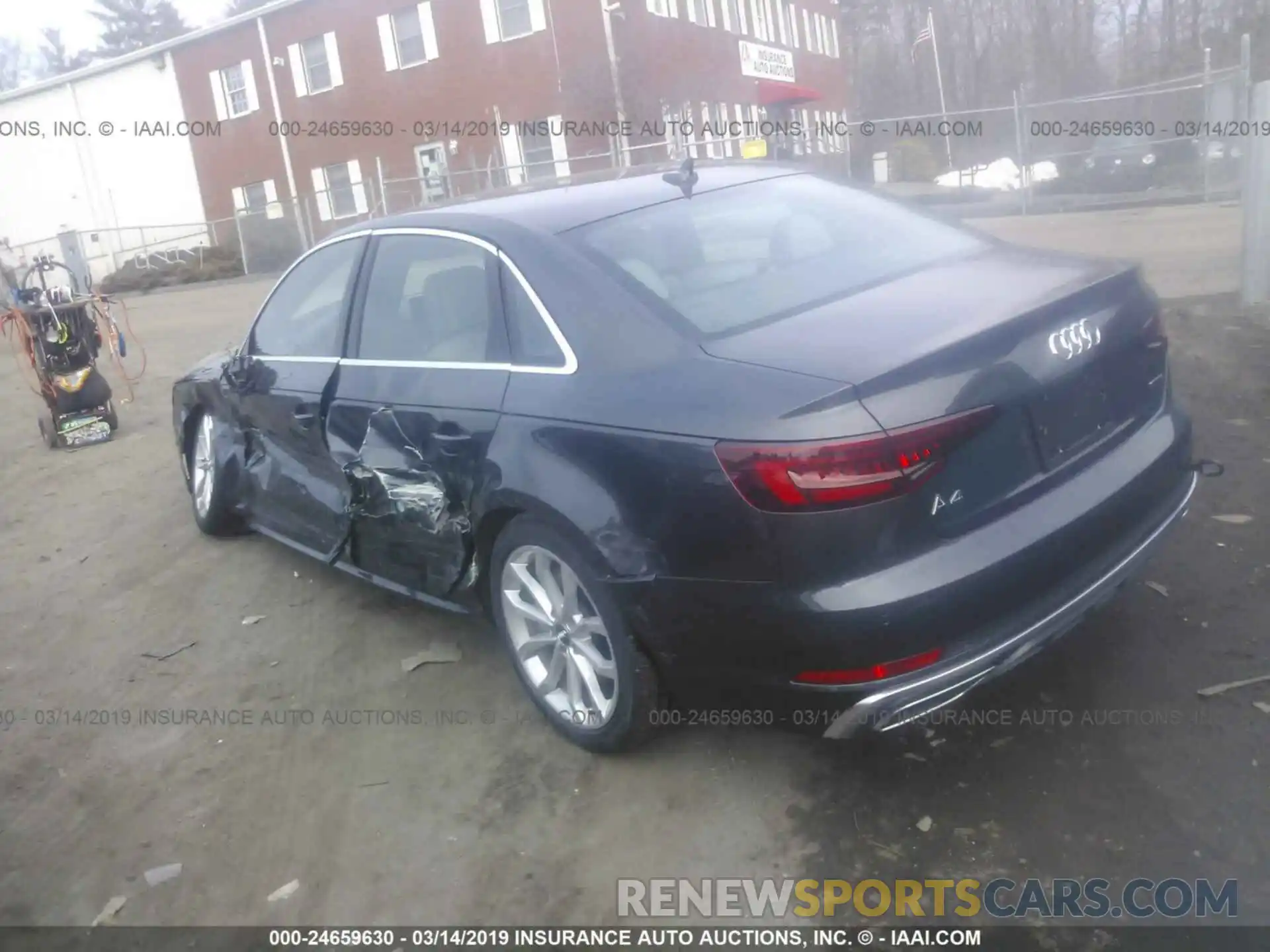 3 Photograph of a damaged car WAUENAF49KA026145 AUDI A4 2019