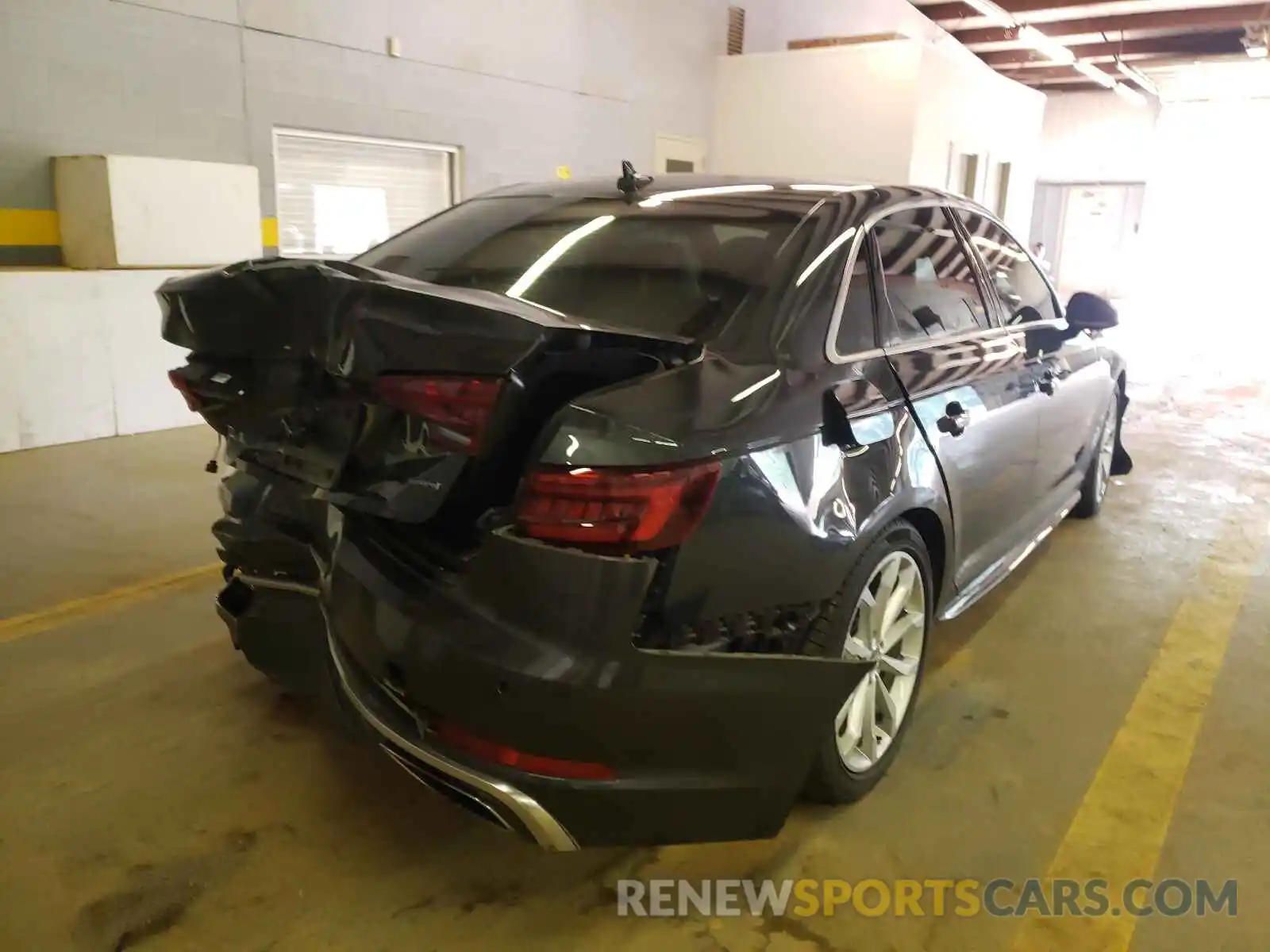 4 Photograph of a damaged car WAUENAF49KA044645 AUDI A4 2019