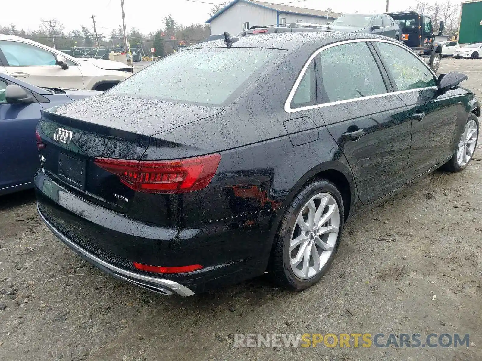 4 Фотография поврежденного автомобиля WAUENAF49KA075071 AUDI A4 2019