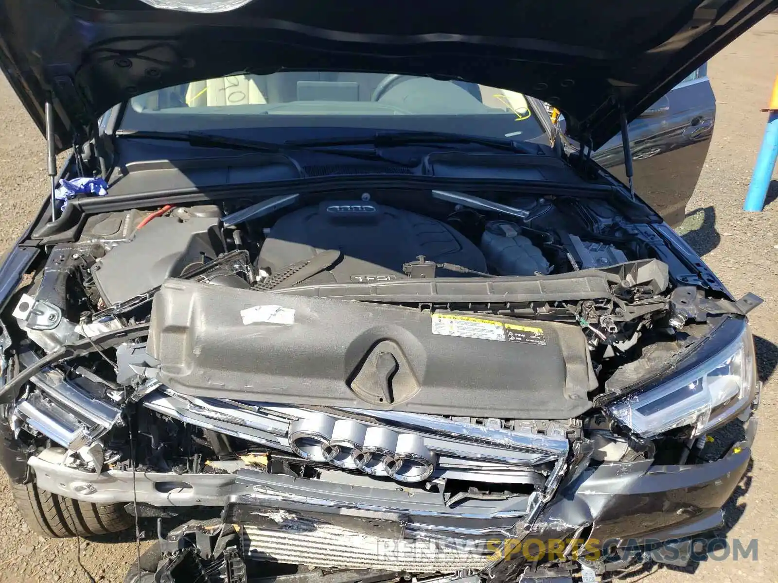 7 Photograph of a damaged car WAUENAF49KA110997 AUDI A4 2019