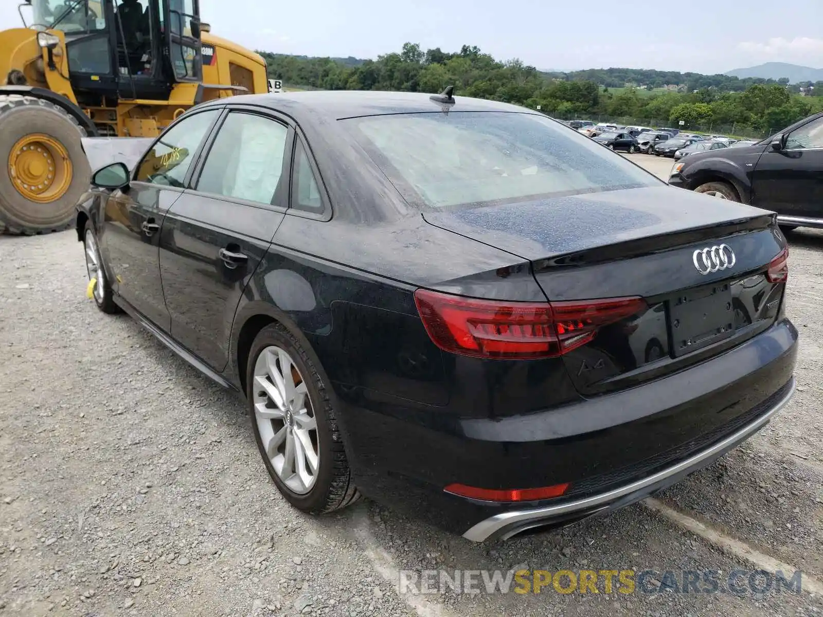 3 Photograph of a damaged car WAUENAF4XKA002243 AUDI A4 2019