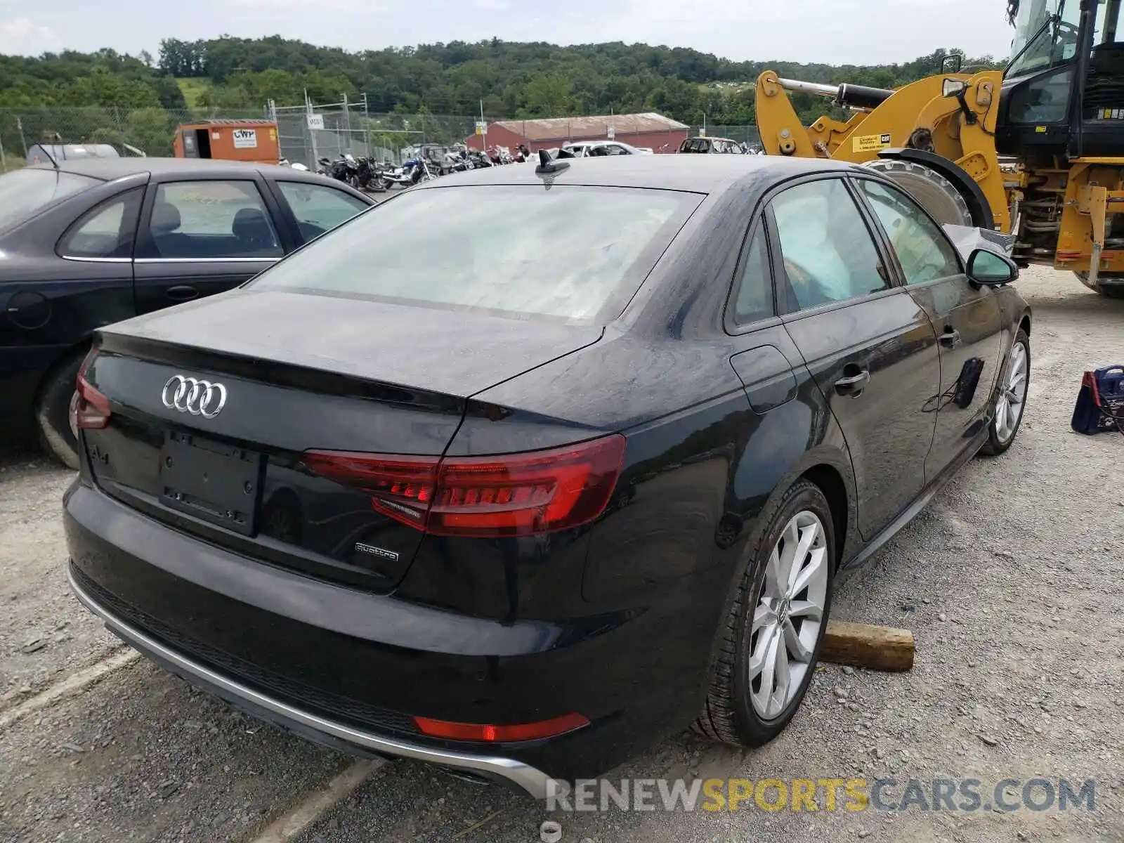 4 Photograph of a damaged car WAUENAF4XKA002243 AUDI A4 2019