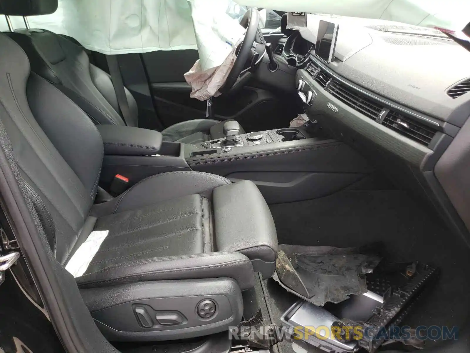 5 Photograph of a damaged car WAUENAF4XKA002243 AUDI A4 2019