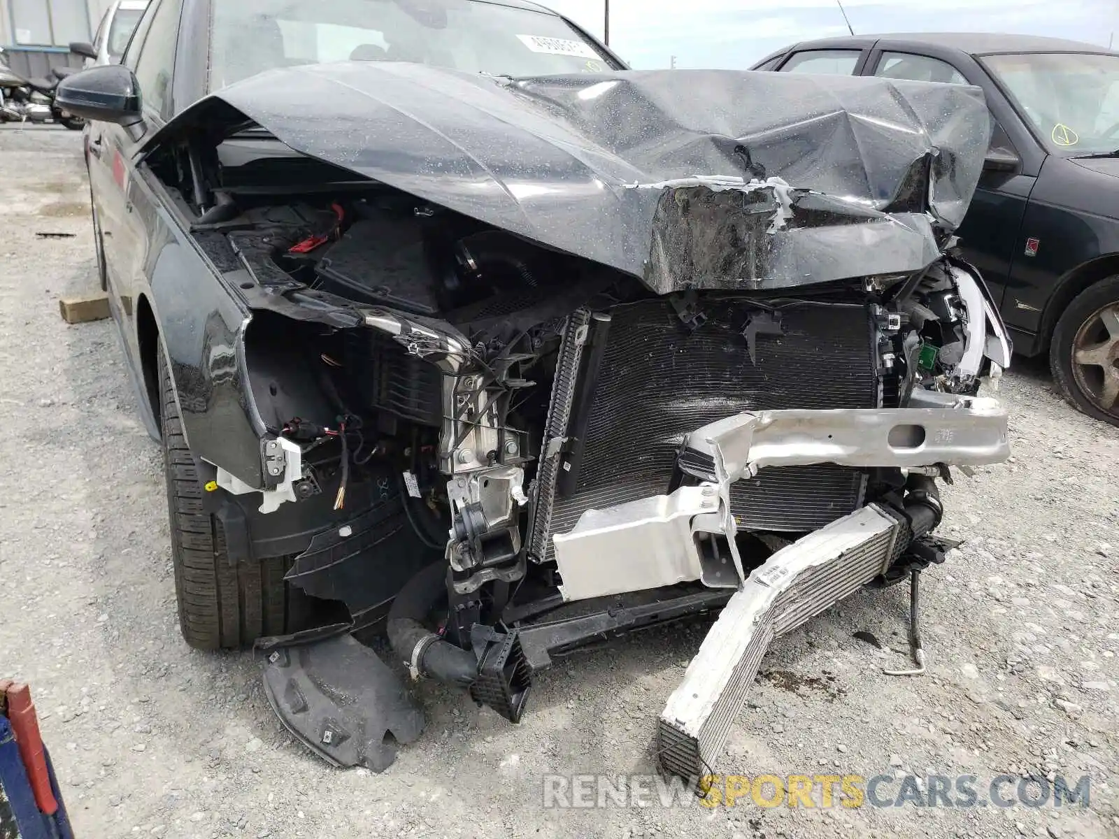 9 Photograph of a damaged car WAUENAF4XKA002243 AUDI A4 2019