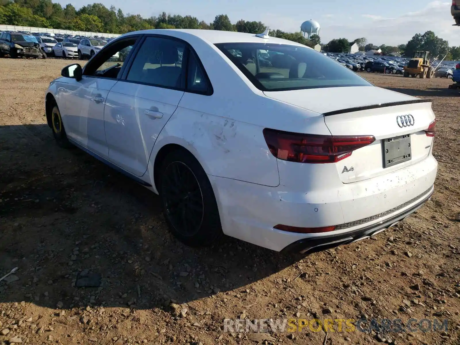 3 Photograph of a damaged car WAUENAF4XKA021052 AUDI A4 2019