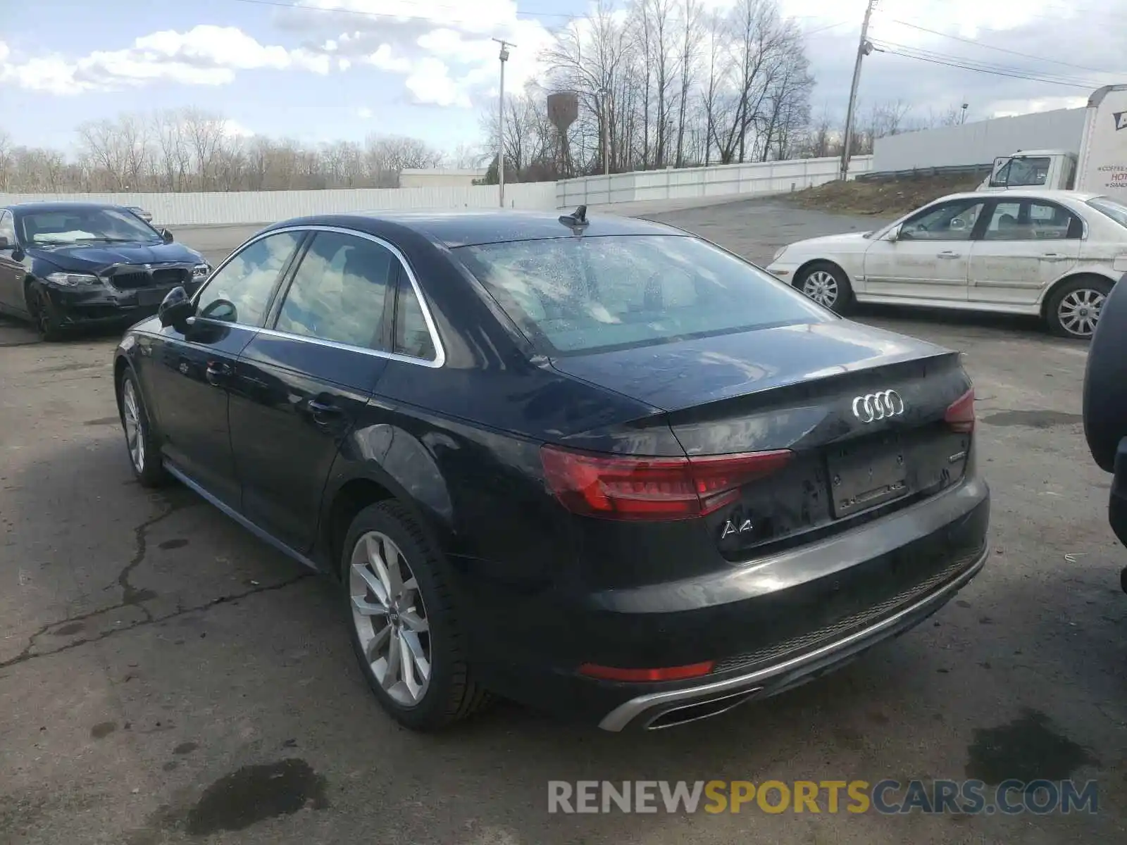 3 Photograph of a damaged car WAUENAF4XKA034304 AUDI A4 2019