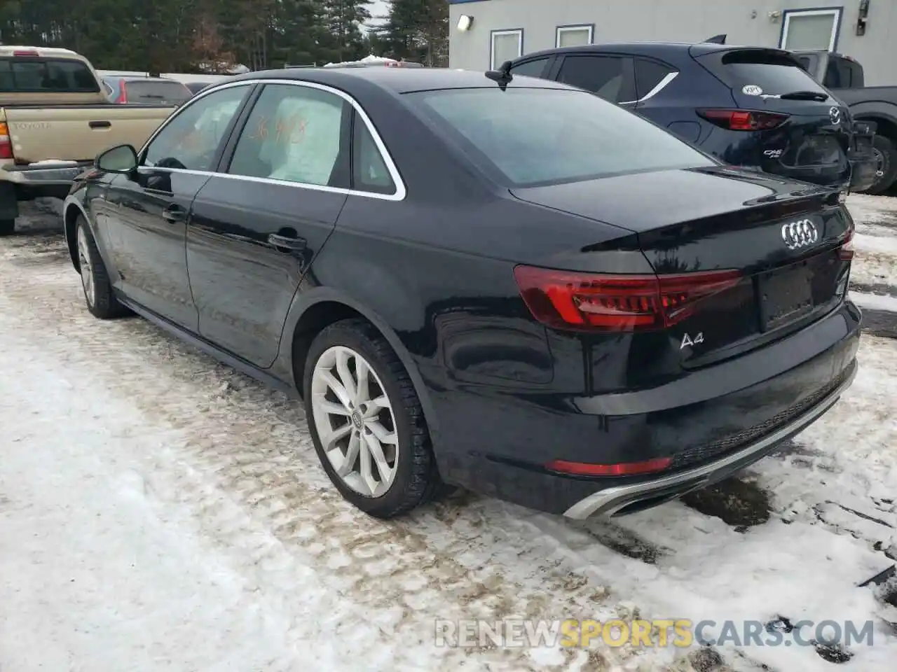 3 Photograph of a damaged car WAUENAF4XKA055458 AUDI A4 2019