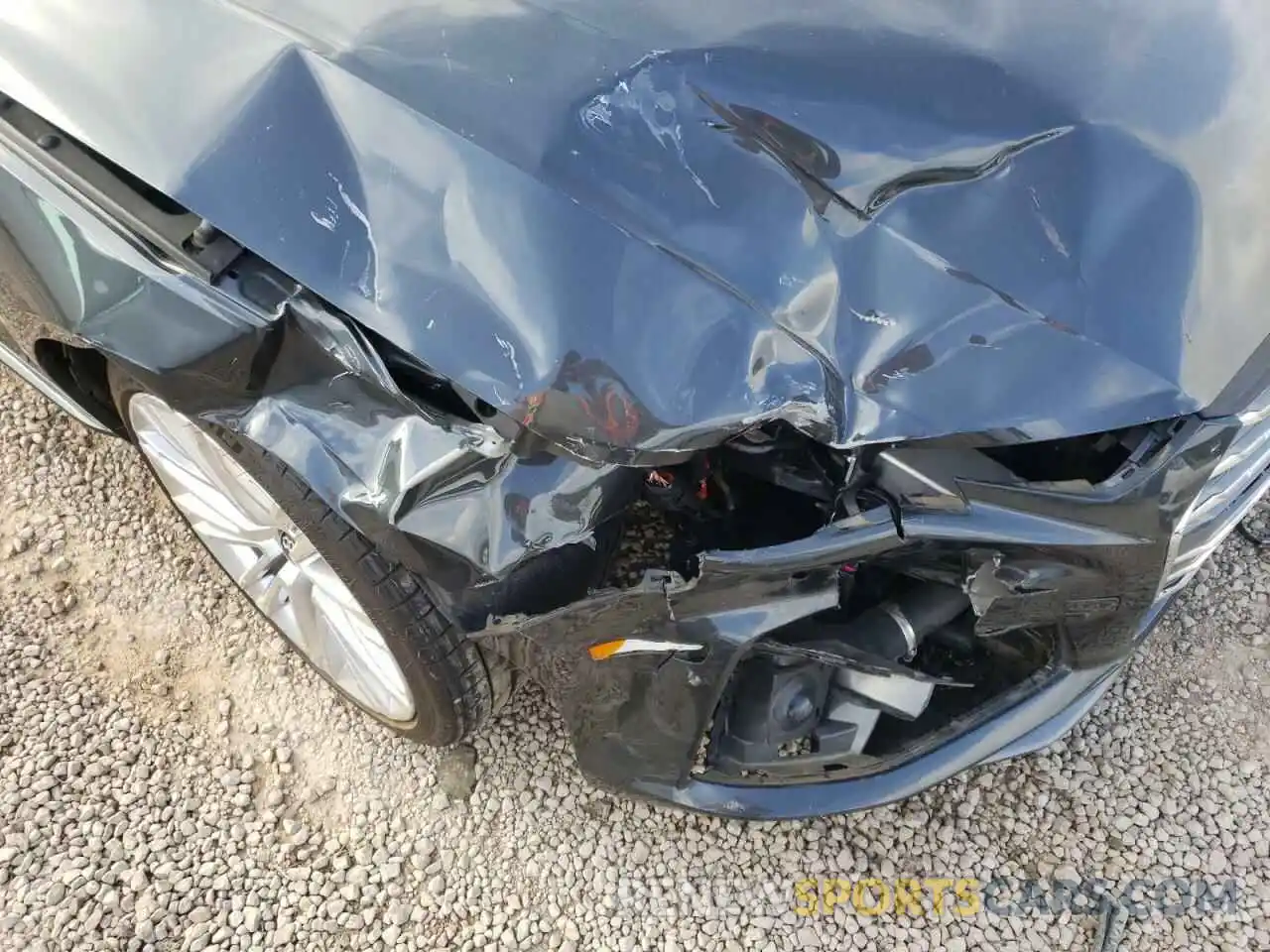 9 Photograph of a damaged car WAUENAF4XKN001649 AUDI A4 2019