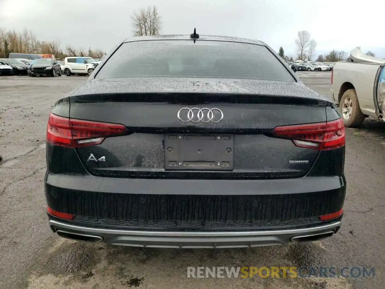 6 Photograph of a damaged car WAUENAF4XKN001683 AUDI A4 2019