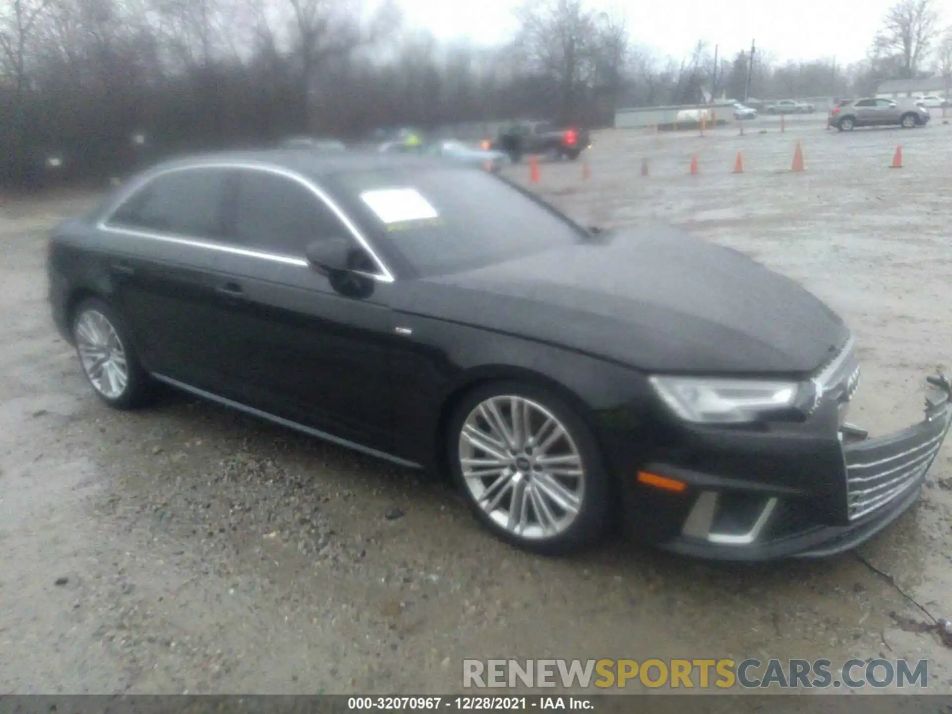 1 Photograph of a damaged car WAUENAF4XKN002073 AUDI A4 2019