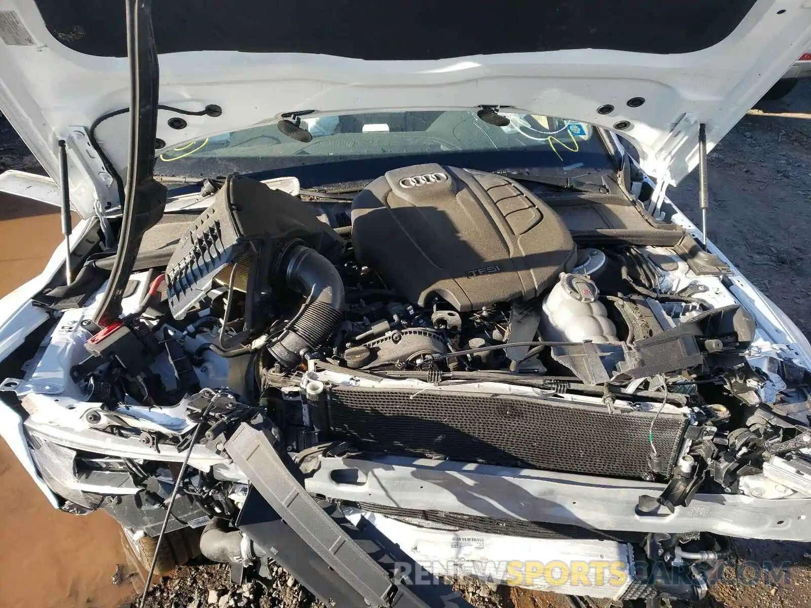 7 Photograph of a damaged car WAUENAF4XKN013154 AUDI A4 2019