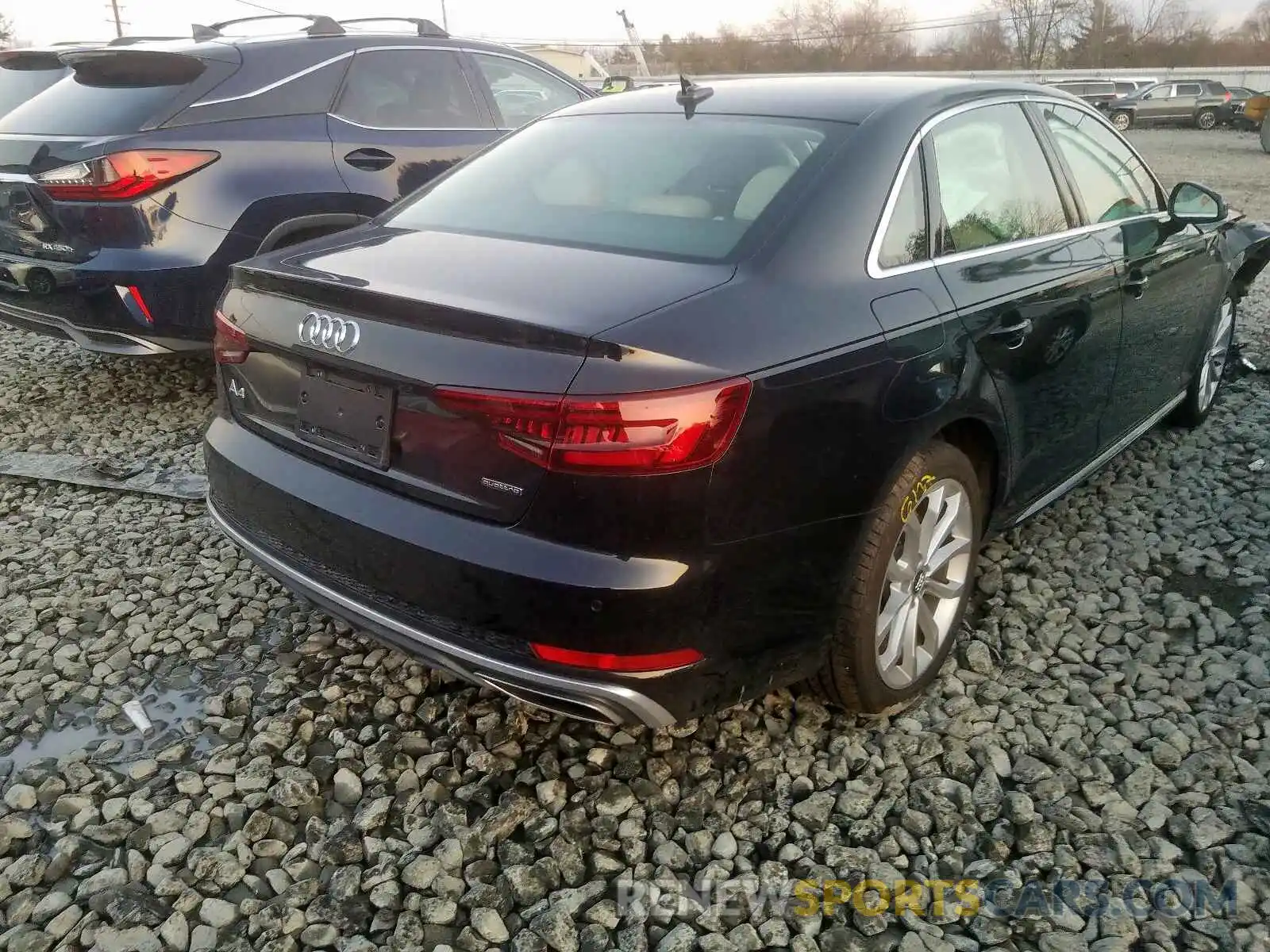 4 Фотография поврежденного автомобиля WAUENAF4XKN014658 AUDI A4 2019