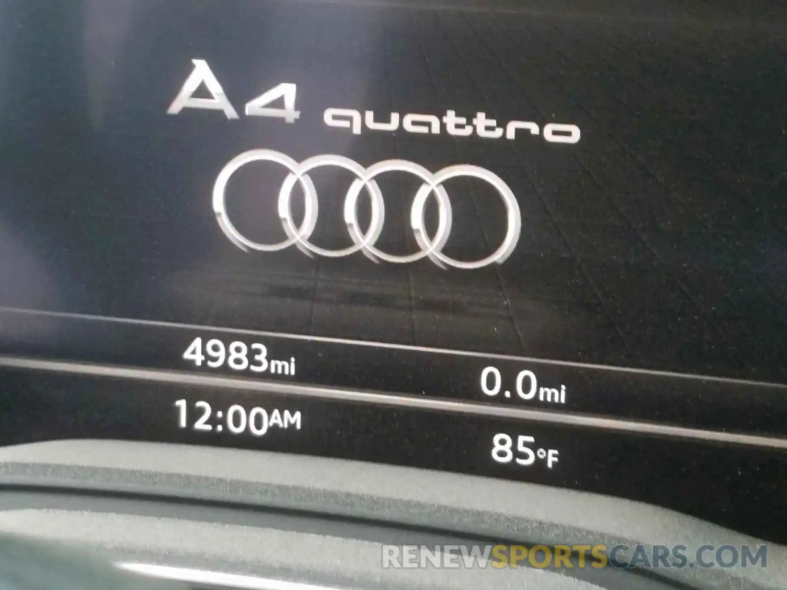 8 Фотография поврежденного автомобиля WAUFNAF47KA006092 AUDI A4 2019