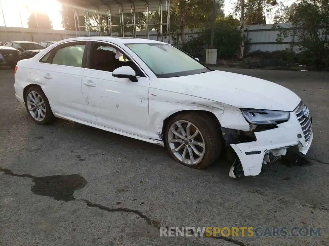 9 Photograph of a damaged car WAUFNAF49KA032600 AUDI A4 2019