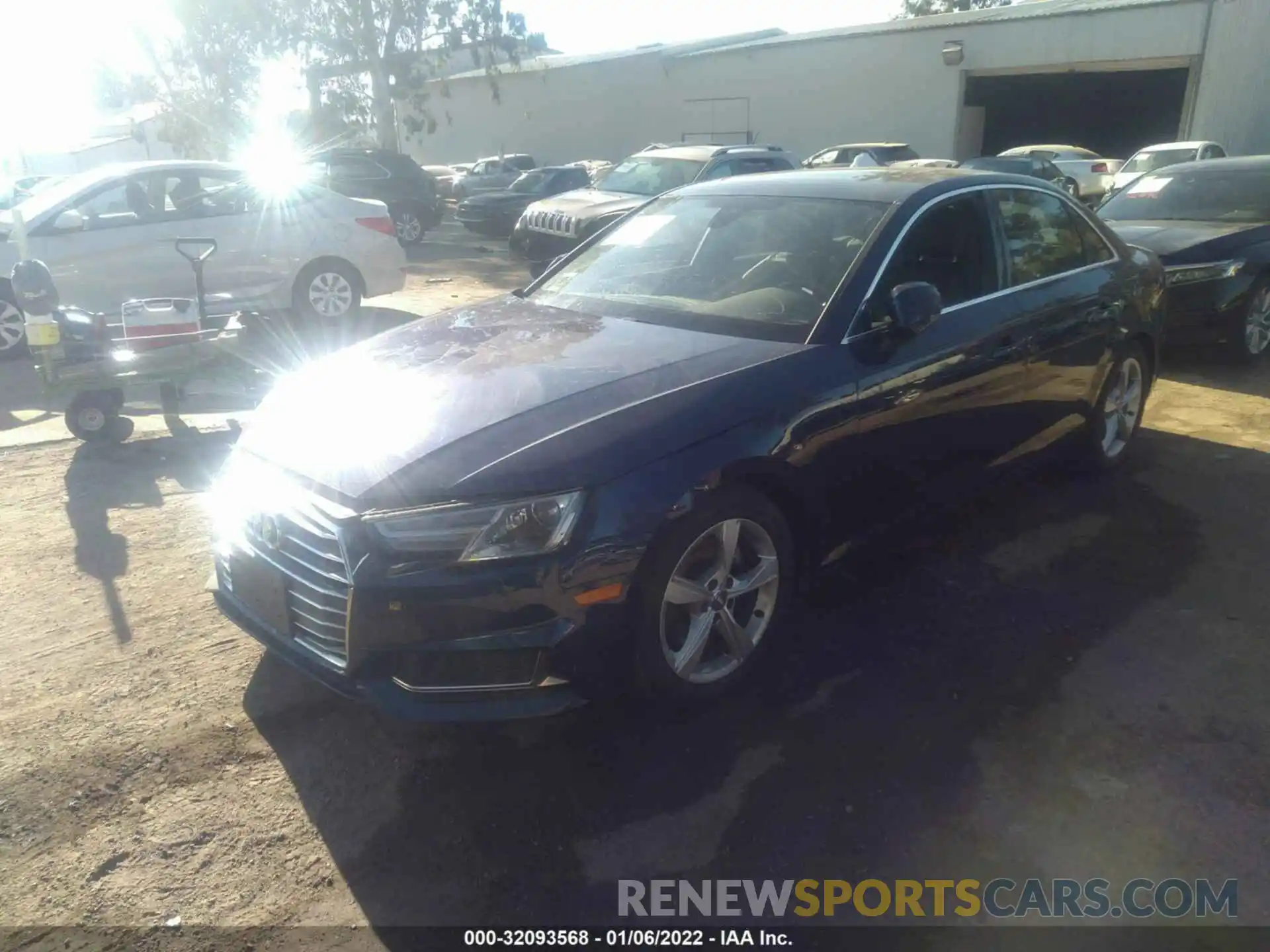 2 Photograph of a damaged car WAUGMAF40KA014042 AUDI A4 2019