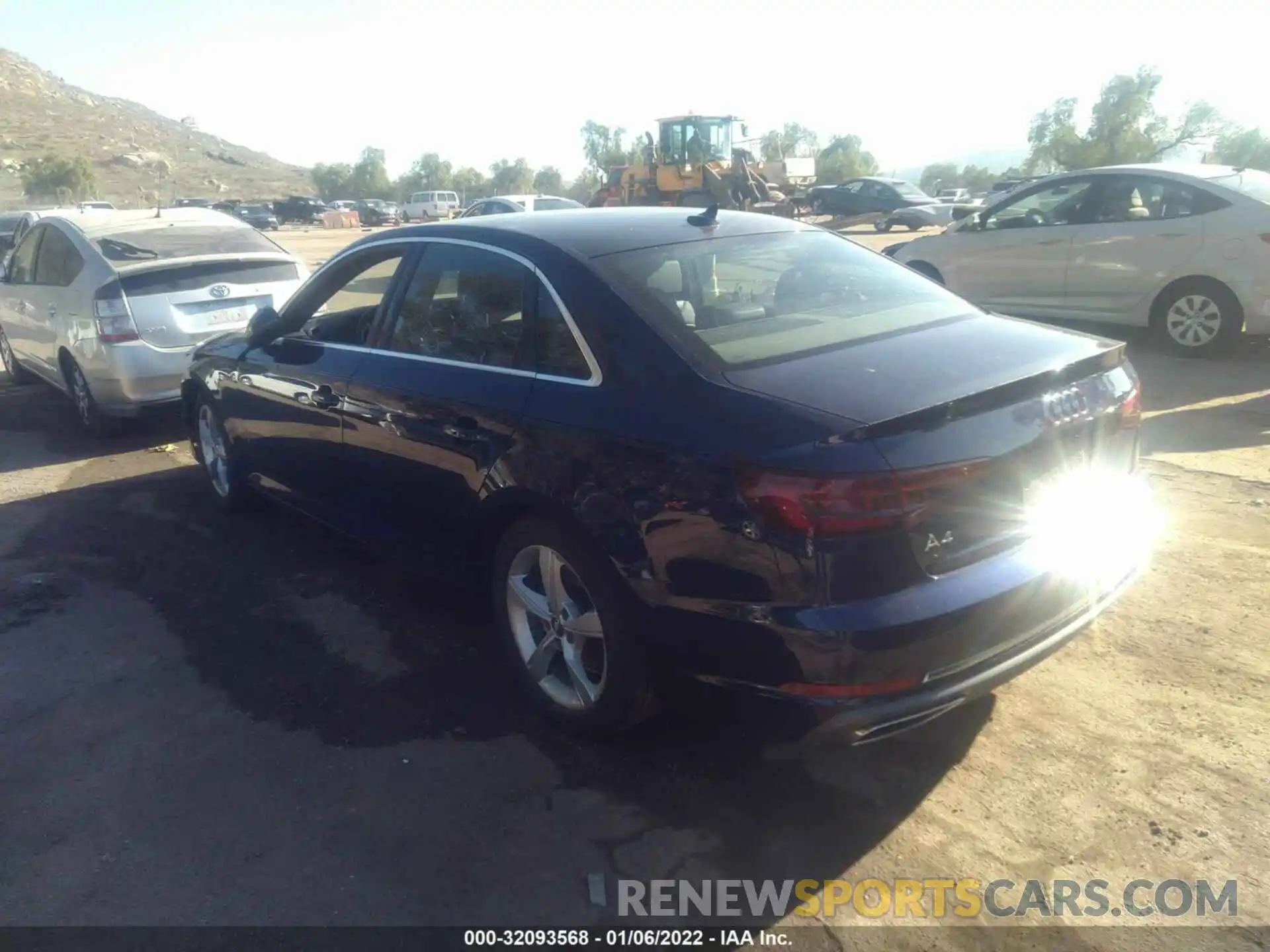 3 Photograph of a damaged car WAUGMAF40KA014042 AUDI A4 2019