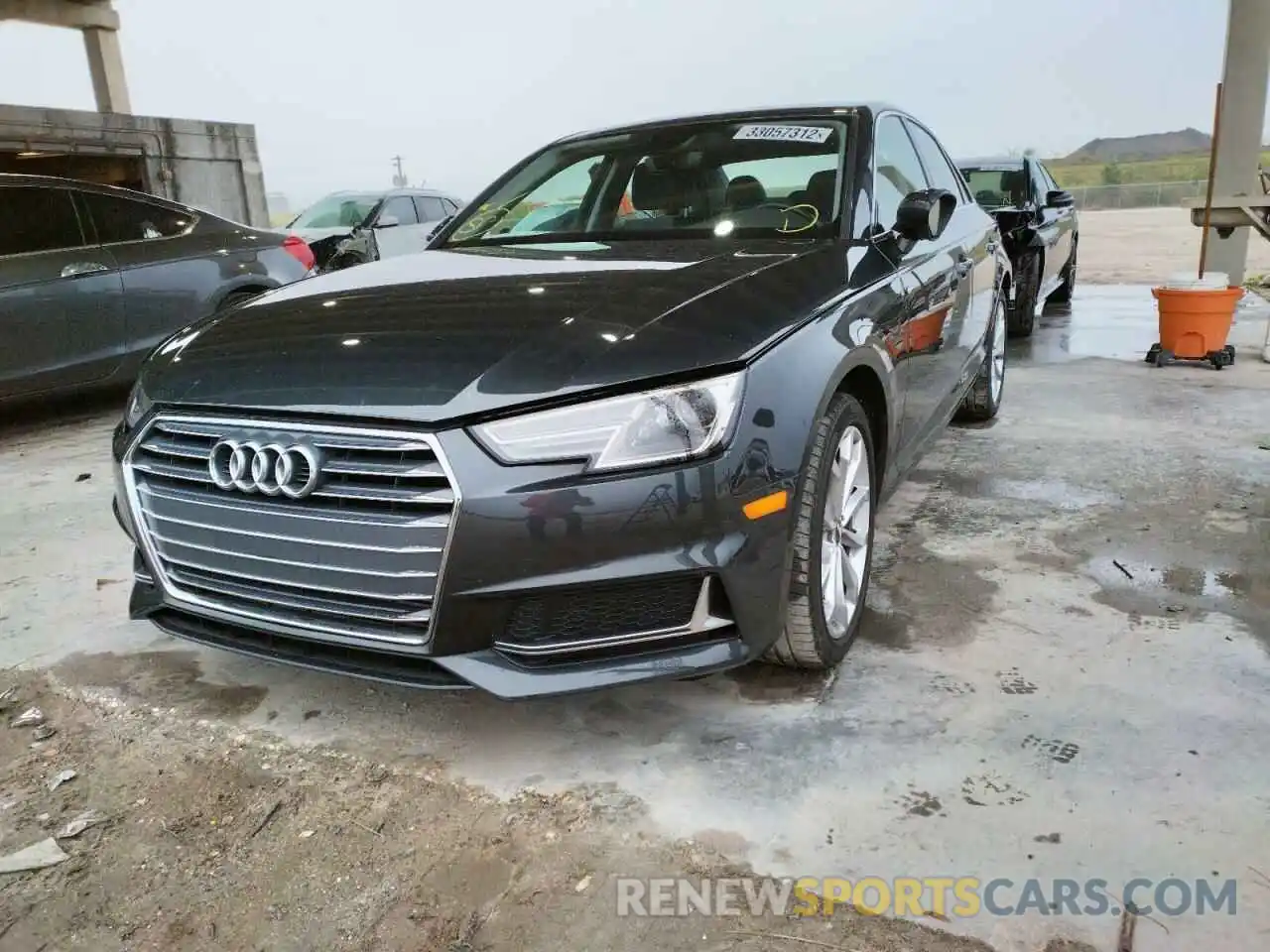 2 Photograph of a damaged car WAUGMAF40KA035151 AUDI A4 2019