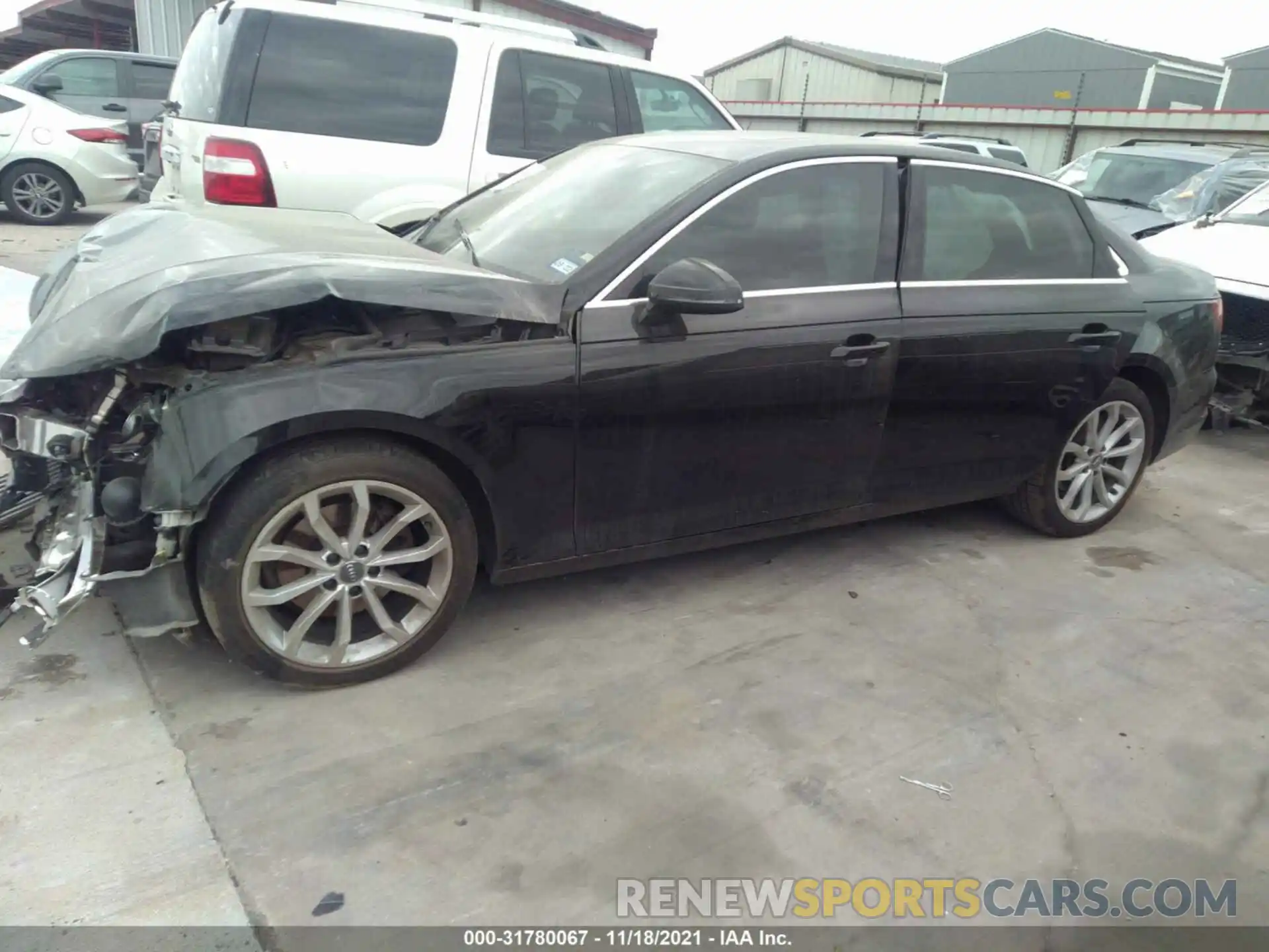 2 Photograph of a damaged car WAUGMAF40KA052337 AUDI A4 2019