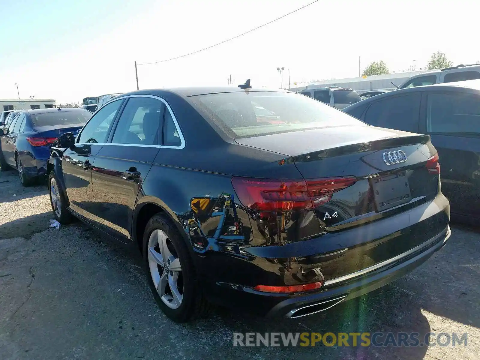 3 Photograph of a damaged car WAUGMAF40KA056601 AUDI A4 2019