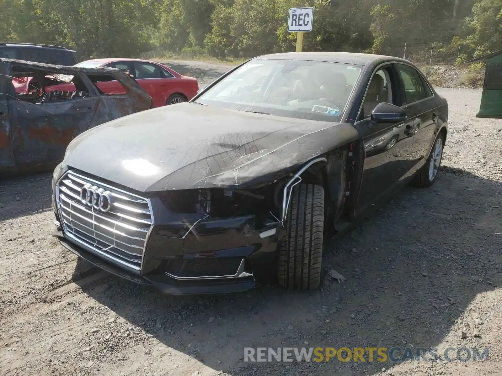 2 Photograph of a damaged car WAUGMAF40KA060793 AUDI A4 2019