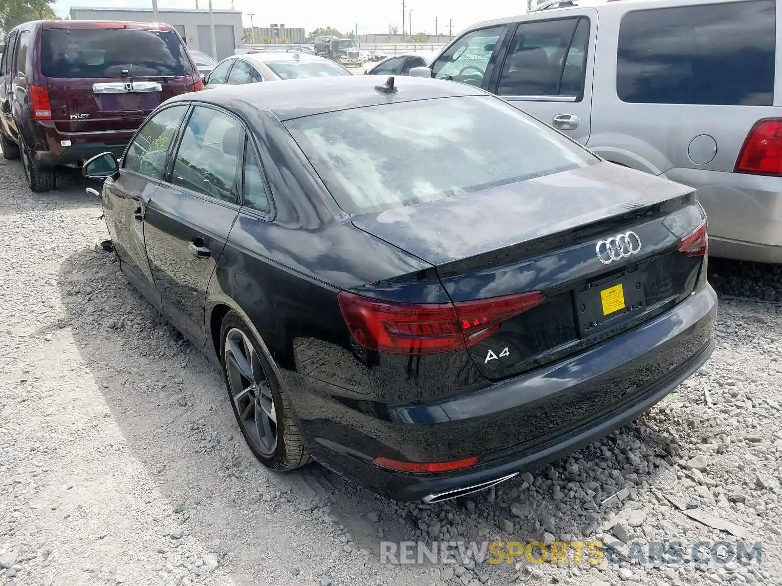 3 Photograph of a damaged car WAUGMAF40KA106560 AUDI A4 2019