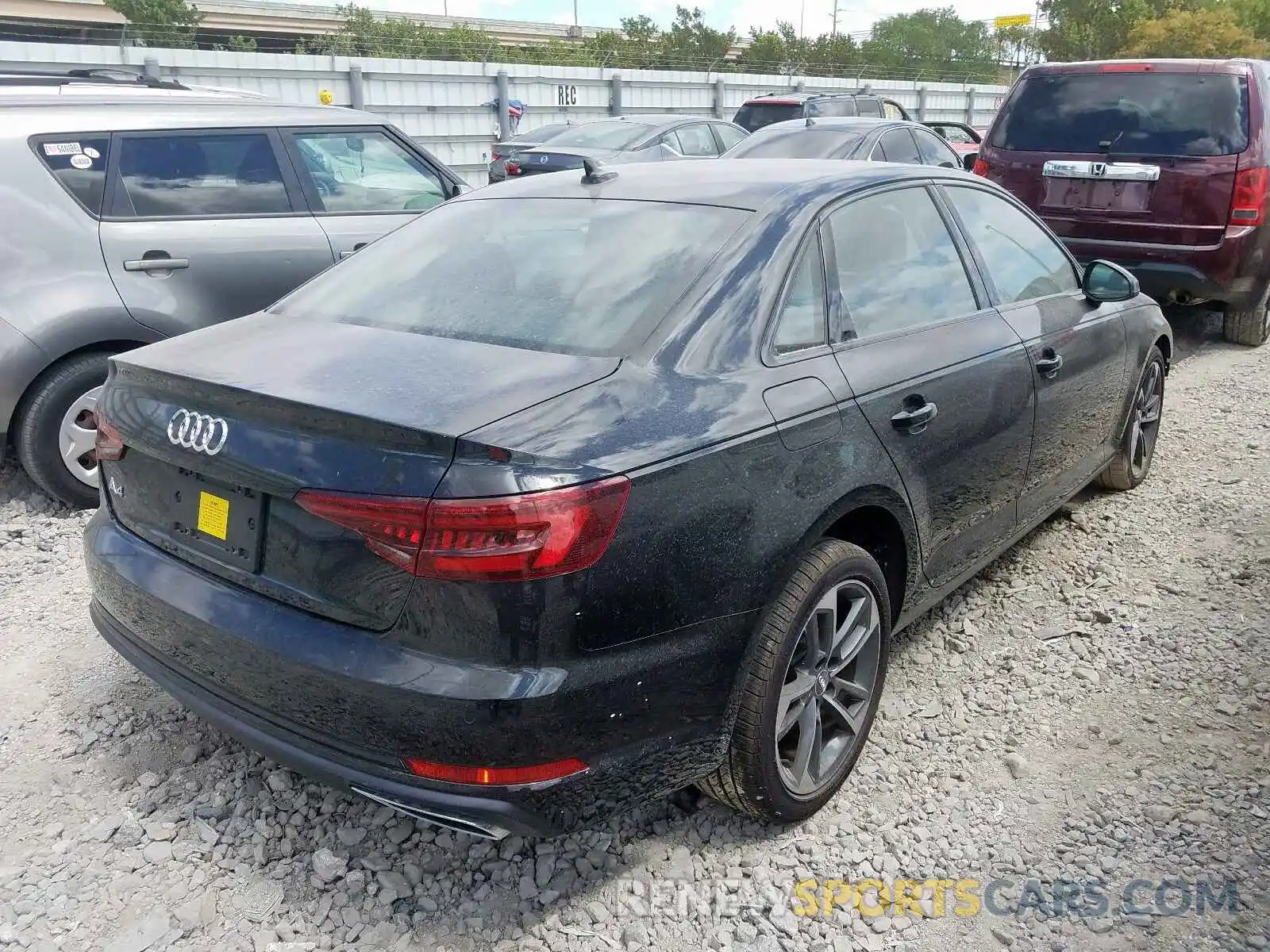 4 Photograph of a damaged car WAUGMAF40KA106560 AUDI A4 2019