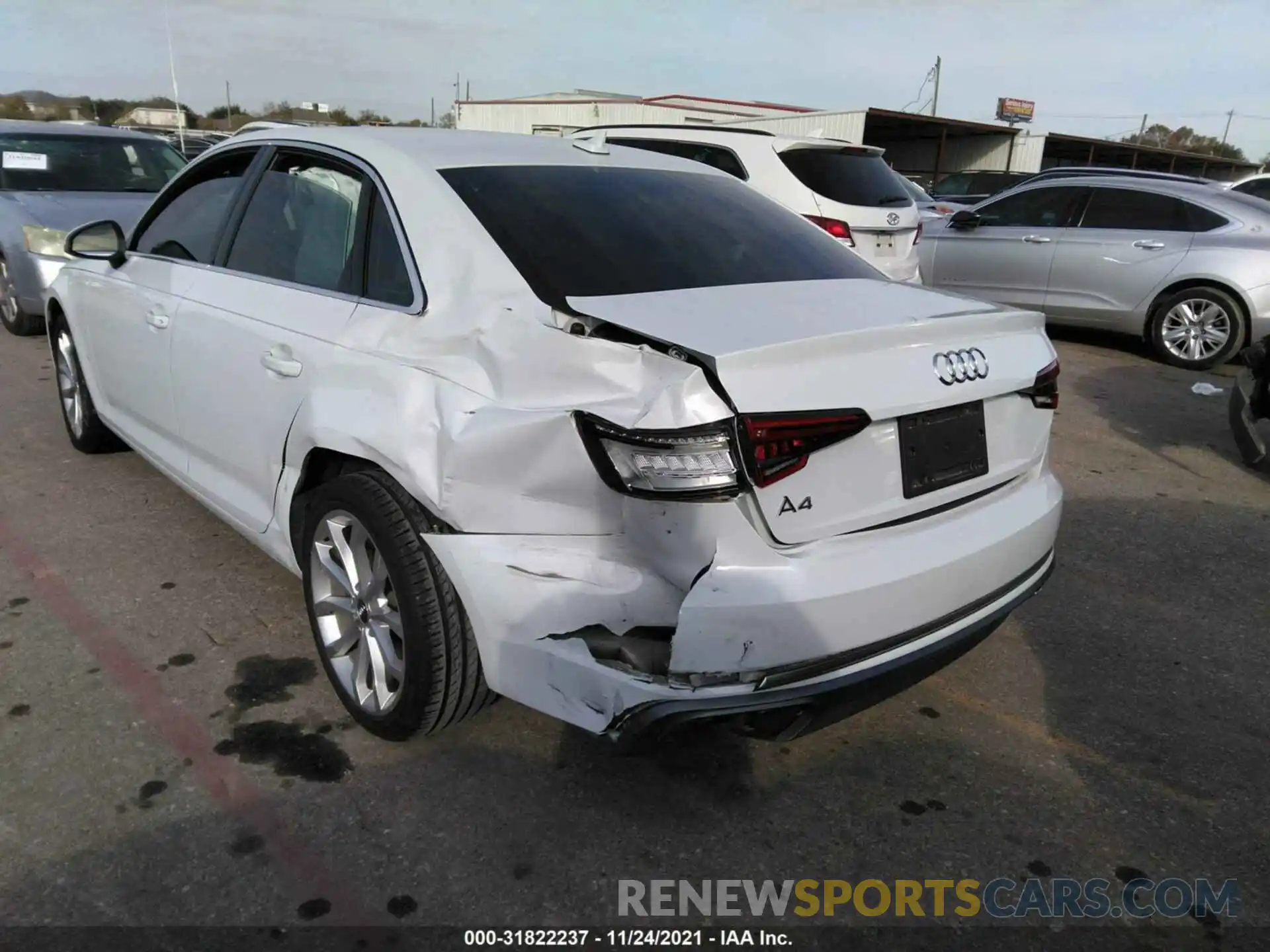 6 Photograph of a damaged car WAUGMAF40KN001574 AUDI A4 2019