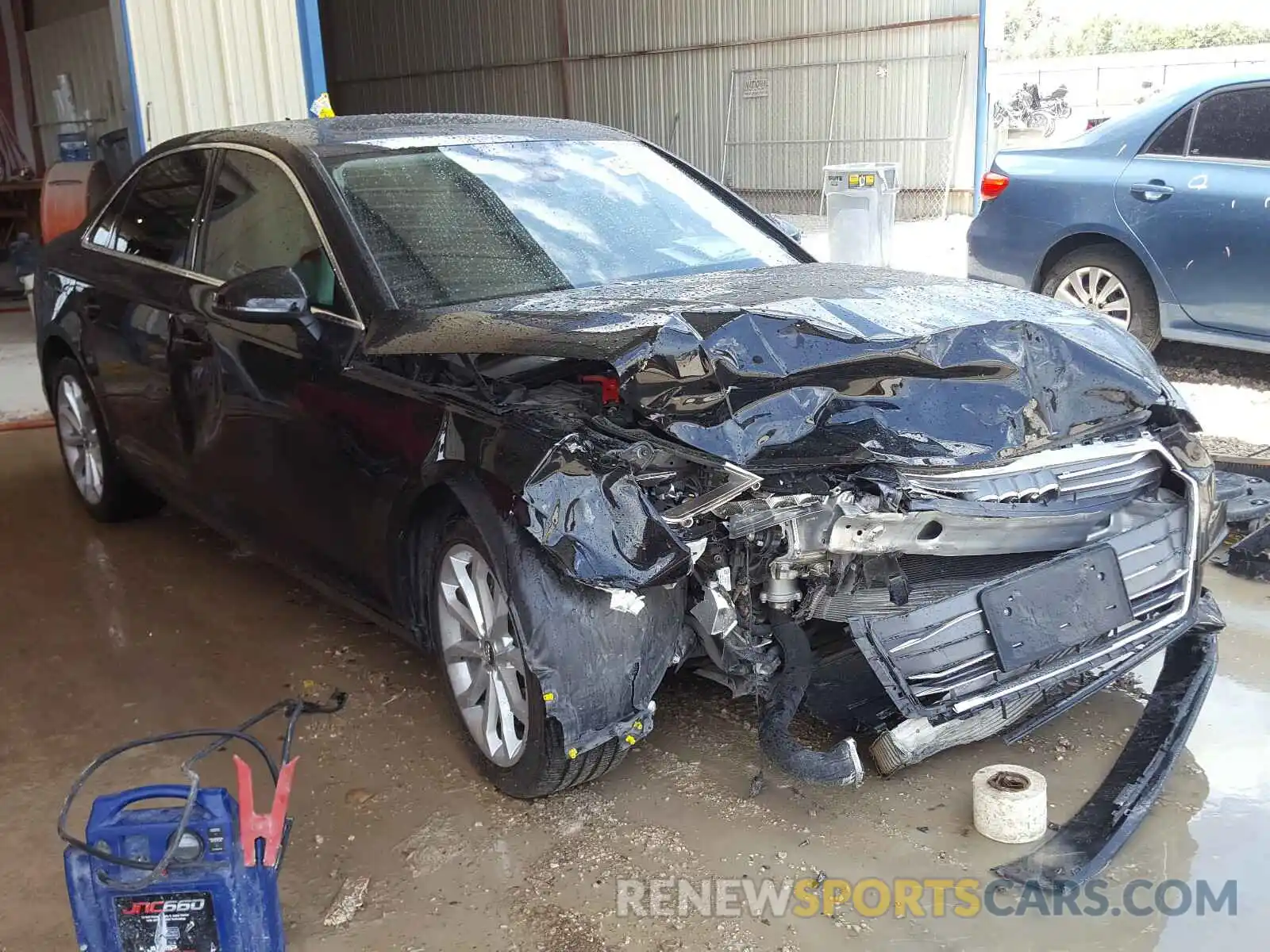 1 Photograph of a damaged car WAUGMAF40KN004765 AUDI A4 2019