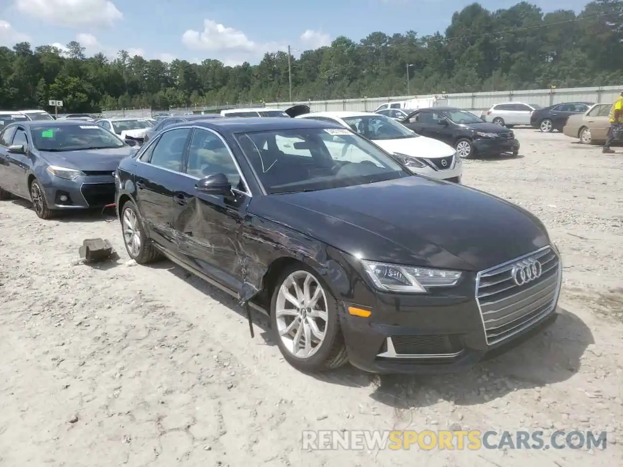 9 Photograph of a damaged car WAUGMAF40KN008153 AUDI A4 2019