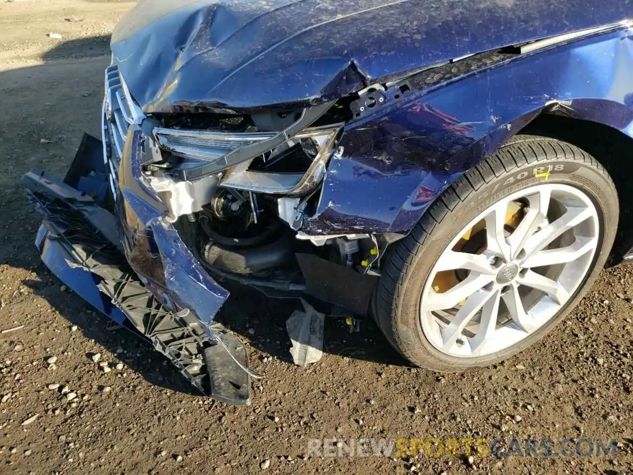 9 Photograph of a damaged car WAUGMAF40KN008234 AUDI A4 2019