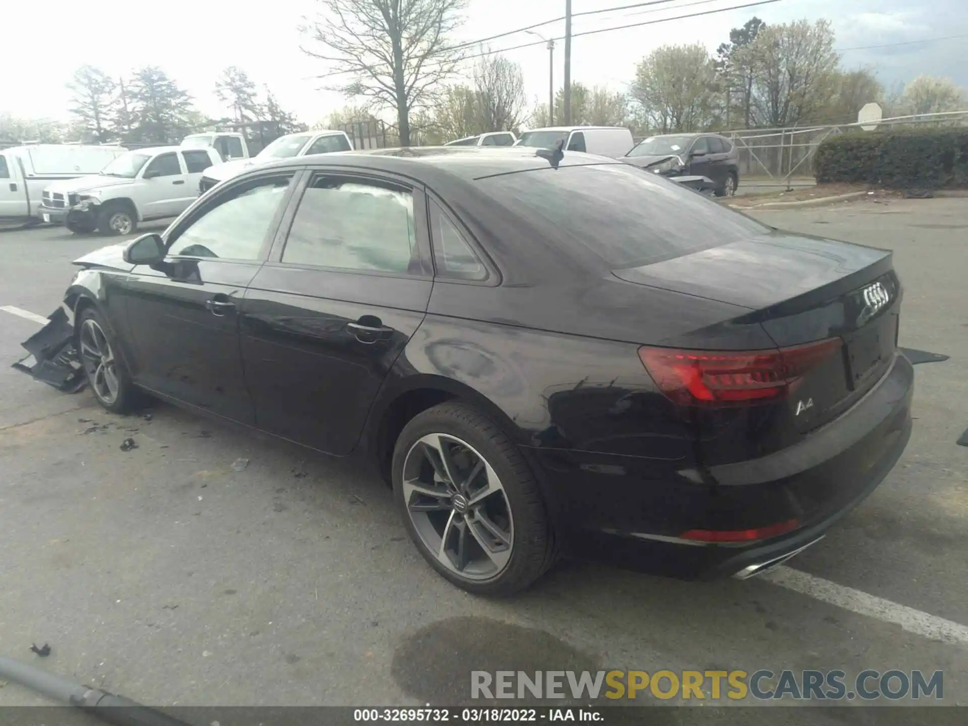 3 Photograph of a damaged car WAUGMAF40KN018259 AUDI A4 2019