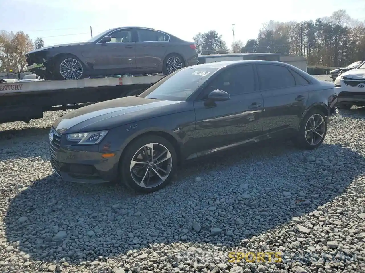 1 Photograph of a damaged car WAUGMAF40KN020612 AUDI A4 2019