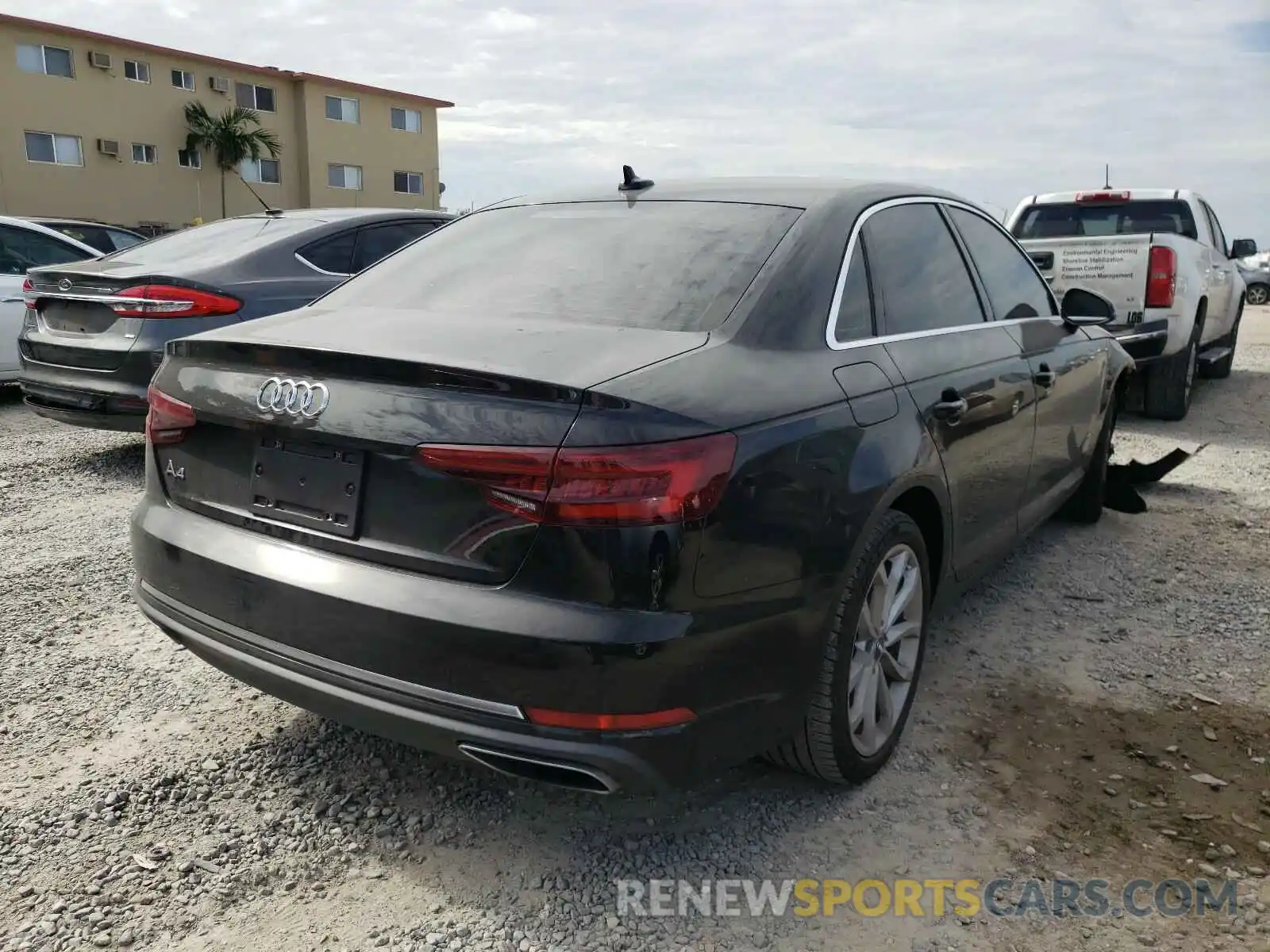 4 Photograph of a damaged car WAUGMAF41KA033876 AUDI A4 2019