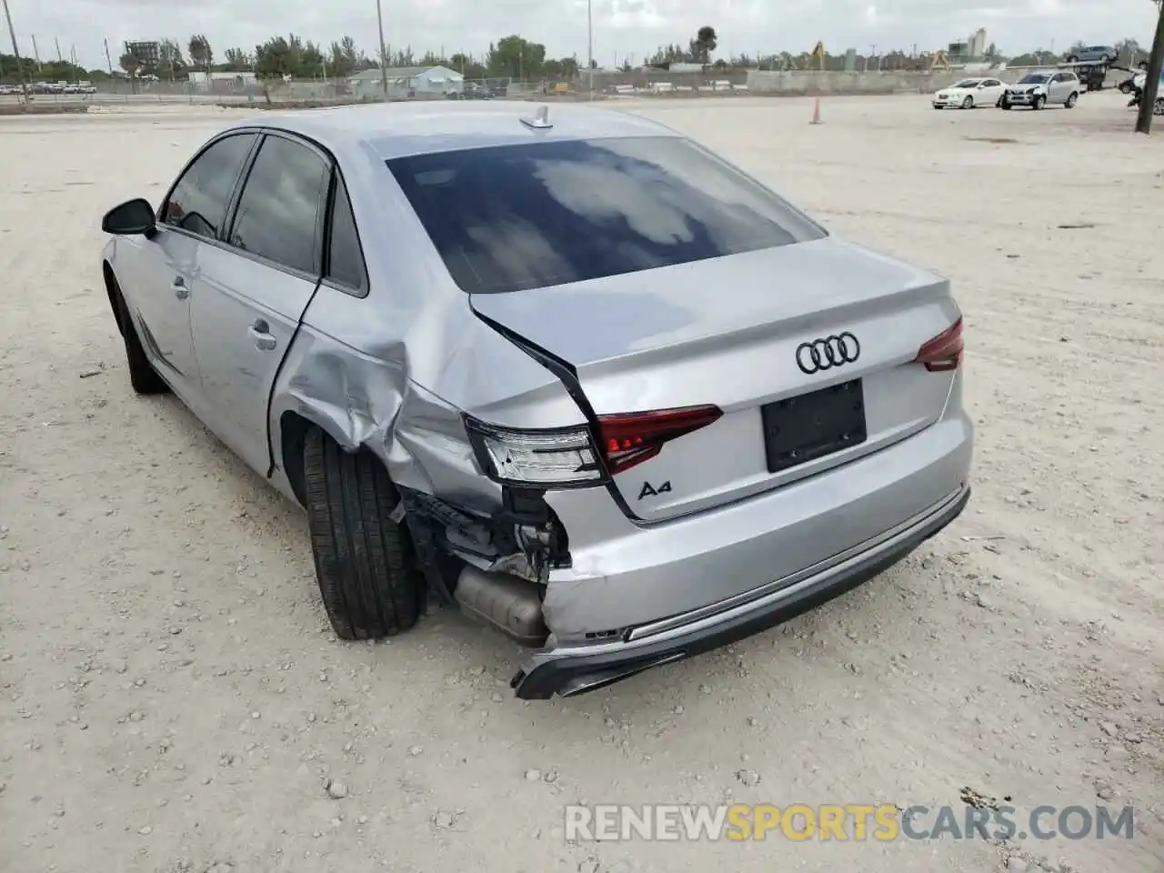 10 Photograph of a damaged car WAUGMAF41KA036633 AUDI A4 2019