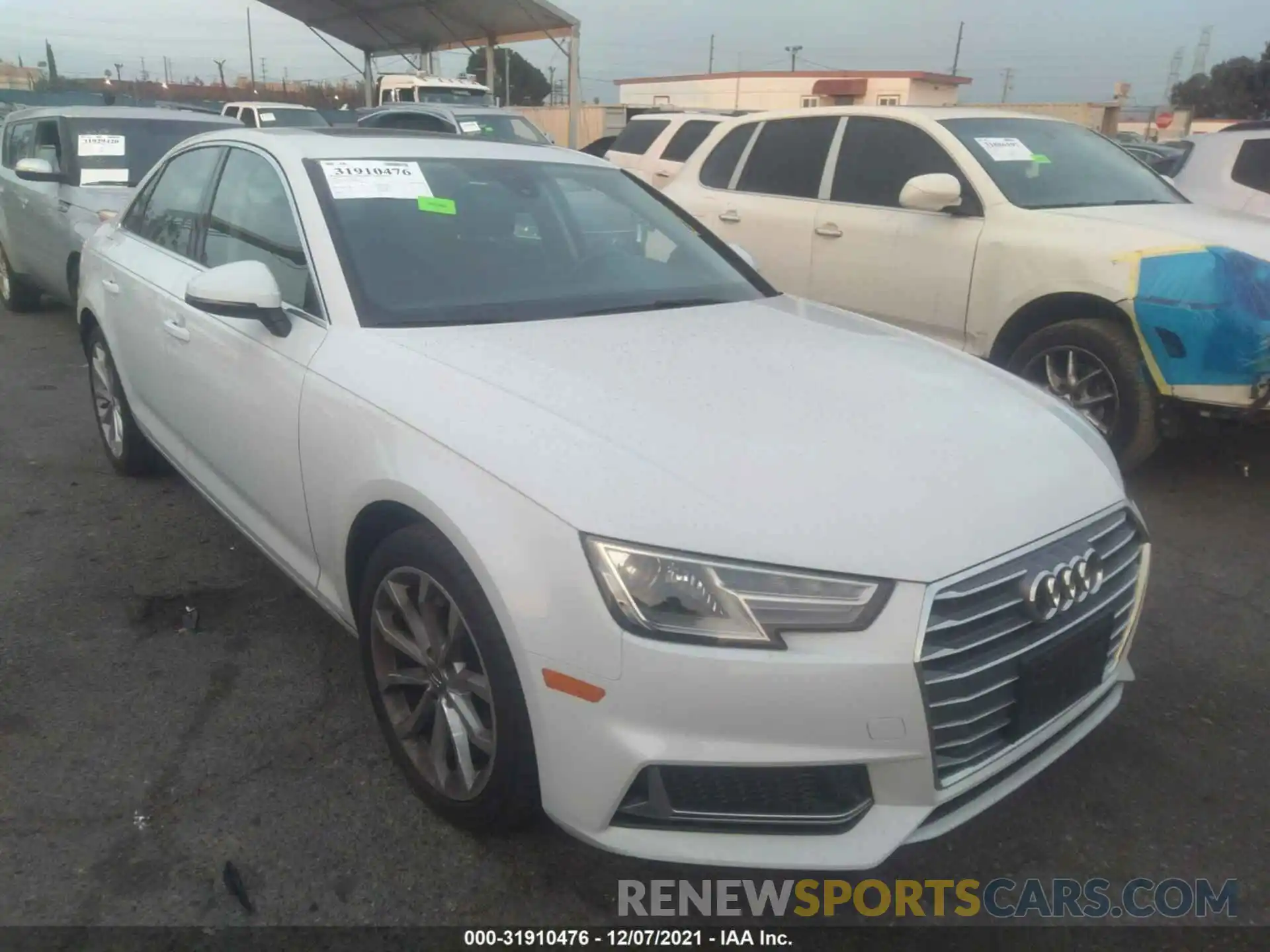 1 Photograph of a damaged car WAUGMAF41KA051245 AUDI A4 2019